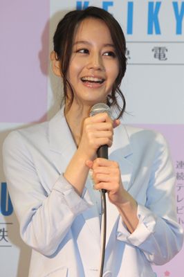 「梅ちゃん先生」ラッピング電車 出発式　フォトギャラリー：フォトギャラリー