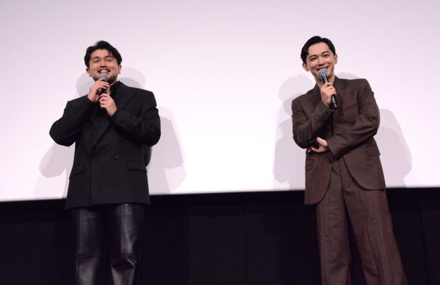 井口理（King Gnu）＆原摩利彦、映画『国宝』舞台あいさつにサプライズ登壇！（2枚目）