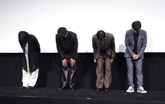 井口理（King Gnu）＆原摩利彦、映画『国宝』舞台あいさつにサプライズ登壇！（21枚目）