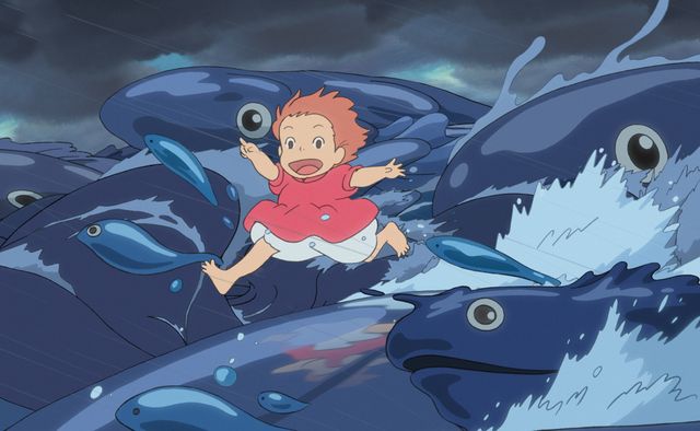 ポニョ、躍動感スゴイ！映画『崖の上のポニョ』場面カット（6枚目）