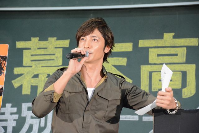 “生”玉木宏のサプライズ登場に学生300人が大歓声！フォトギャラリー（8枚目）