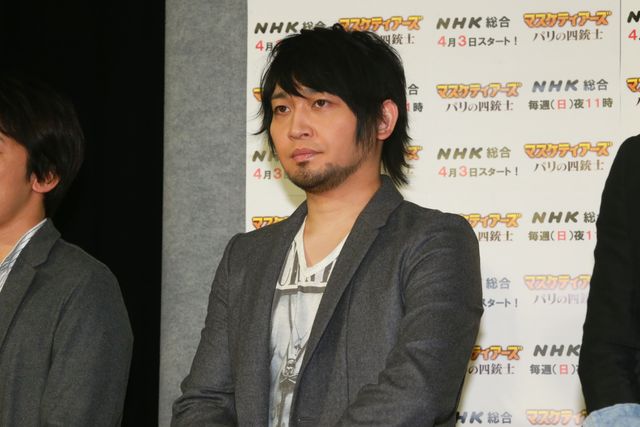 宮野真守、中村悠一、福田賢二、三宅健太が和気あいあい！ドラマ「マスケティアーズ　パリの四銃士」イベントフォトギャラリー（7枚目）