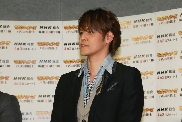 宮野真守、中村悠一、福田賢二、三宅健太が和気あいあい！ドラマ「マスケティアーズ　パリの四銃士」イベントフォトギャラリー（8枚目）