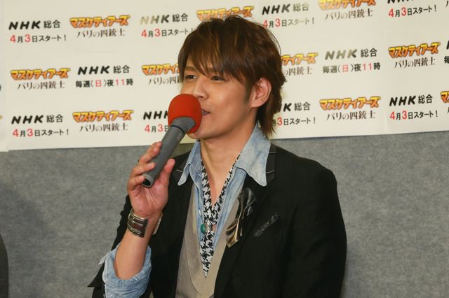 宮野真守、中村悠一、福田賢二、三宅健太が和気あいあい！ドラマ「マスケティアーズ　パリの四銃士」イベントフォトギャラリー（9枚目）