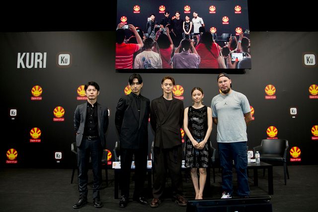 窪田正孝×松田翔太×山本舞香、『東京喰種』パリ・プレミアでファンとトーク！（7枚目）