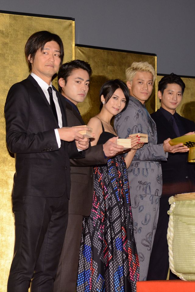 小栗旬＆山田孝之ら『信長協奏曲』初日舞台あいさつ フォトギャラリー（13枚目）