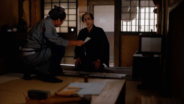 蔦重が渾身のドヤ顔！鶴屋（風間俊介）らはギャフン…「べらぼう」第7回場面写真（2枚目）