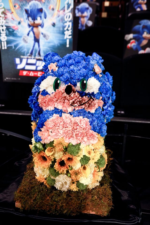 中川大志が感染予防対策デモンストレーション『ソニック・ザ・ムービー』イベント：フォトギャラリー