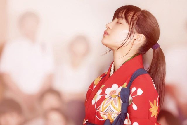 広瀬すず＆新田真剣佑が見つめ合う！映画『ちはやふる　－結び－』場面写真：フォトギャラリー