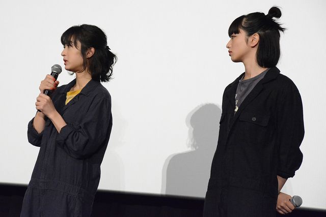 小松菜奈＆門脇麦、お揃いヘアが可愛い！『さよならくちびる』公開御礼舞台あいさつ（4枚目）