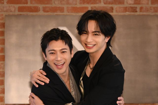 山田裕貴＆中島健人、仲良し2ショット！実写ドラマ「ちるらん 新撰組鎮魂歌」囲み取材会：フォトギャラリー