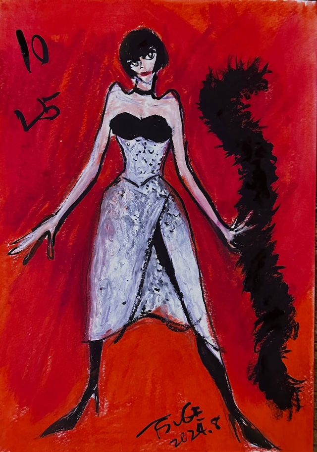 『10DANCE』人物デザイン監修・柘植伊佐夫による衣装デザイン＜7点＞（4枚目）