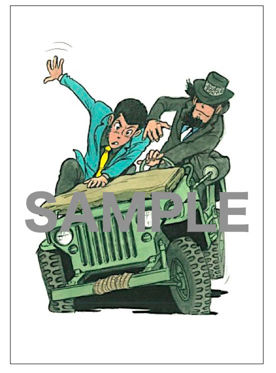 来場者特典のポストカード（サンプル画像）（3枚目）