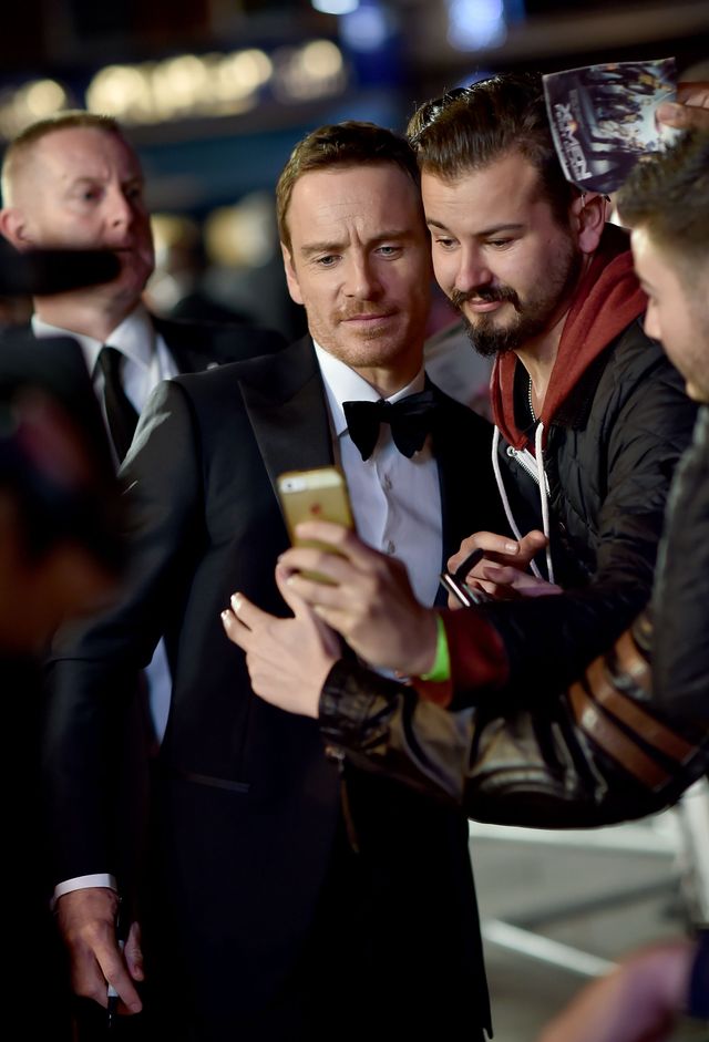 ファスベンダーがファンサービス！第59回ロンドン映画祭フォトギャラリー：フォトギャラリー