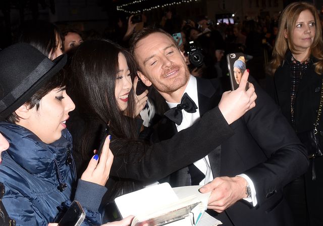 ファスベンダーがファンサービス！第59回ロンドン映画祭フォトギャラリー（5枚目）