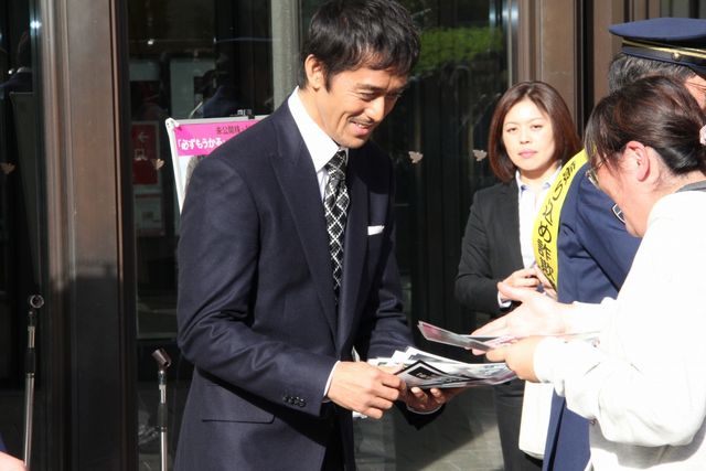 阿部寛出席！　「チャレンジ 被害ゼロ」キャンペーンイベント　フォトギャラリー（12枚目）