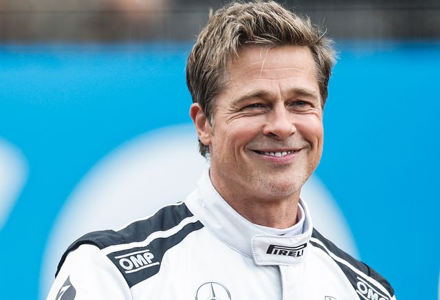 『F1／エフワン』撮影現場でのブラッド・ピット