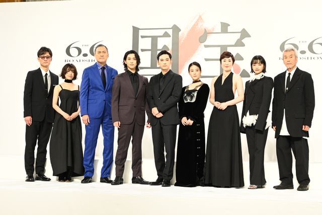 吉沢亮、横浜流星ら美の競演！『国宝』完成報告会に豪華キャストズラリ（4枚目）