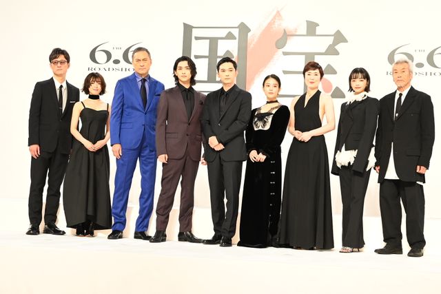 吉沢亮、横浜流星ら美の競演！『国宝』完成報告会に豪華キャストズラリ（16枚目）