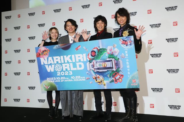 仮面ライダーファイズ＆カイザ、ウルトラマンジードが並ぶ！半田健人x村上幸平x濱田龍臣の豪華3ショット（8枚目）