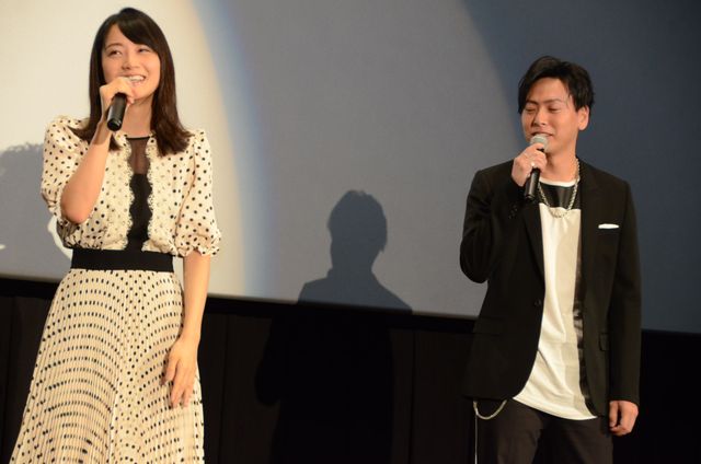 深川麻衣×山下健二郎『パンとバスと2度目のハツコイ』初日舞台あいさつ（11枚目）