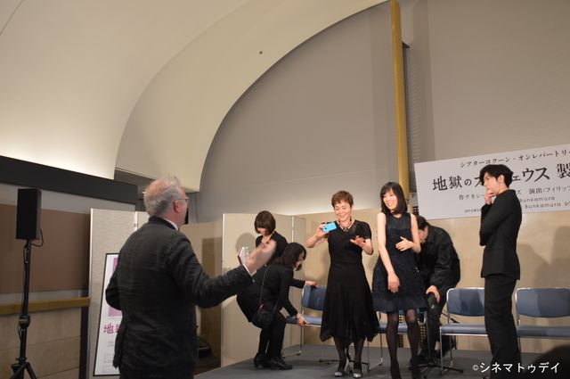 大竹しのぶ＆三浦春馬が共演！「地獄のオルフェウス」制作発表フォトギャラリー（9枚目）