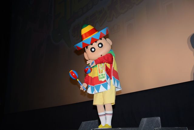 『映画クレヨンしんちゃん　オラの引越し物語～サボテン大襲撃～』初日舞台あいさつフォトギャラリー（2枚目）