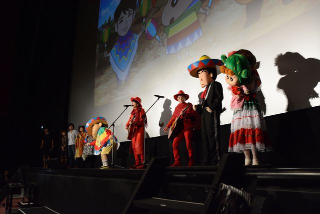 『映画クレヨンしんちゃん　オラの引越し物語～サボテン大襲撃～』初日舞台あいさつフォトギャラリー（14枚目）