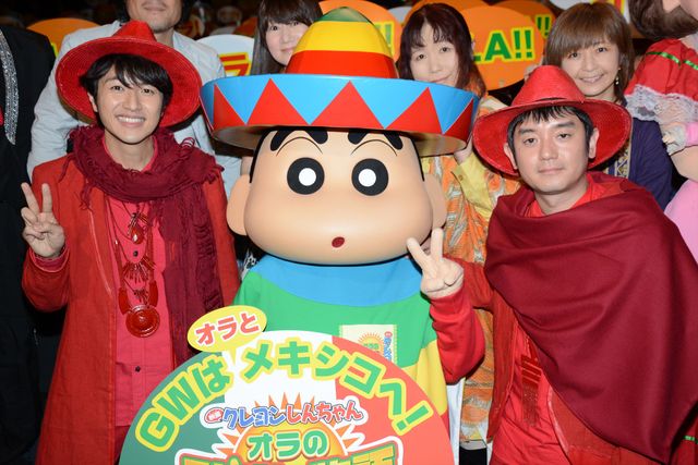 『映画クレヨンしんちゃん　オラの引越し物語～サボテン大襲撃～』初日舞台あいさつフォトギャラリー（16枚目）