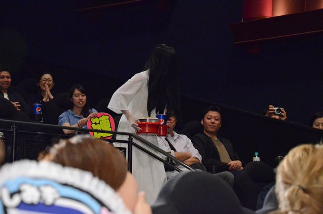 客席から貞子、現る！映画『貞子』公開御礼舞台あいさつ：フォトギャラリー