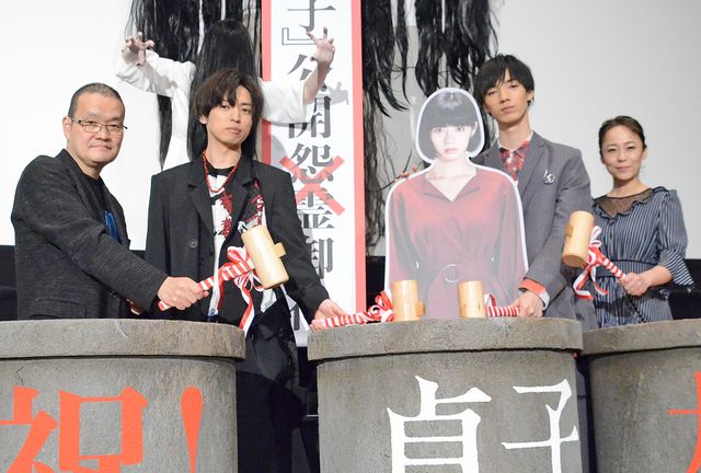 客席から貞子、現る！映画『貞子』公開御礼舞台あいさつ（6枚目）