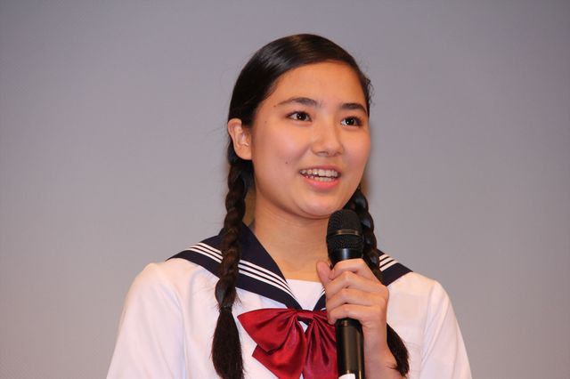 樹木希林をサポートする孫娘・内田伽羅　『あん』完成披露試写会フォトギャラリー（6枚目）