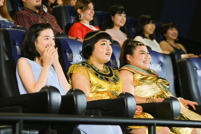 永野芽郁がおかずクラブと登場！『キング・オブ・エジプト』イベント ギャラリー（6枚目）