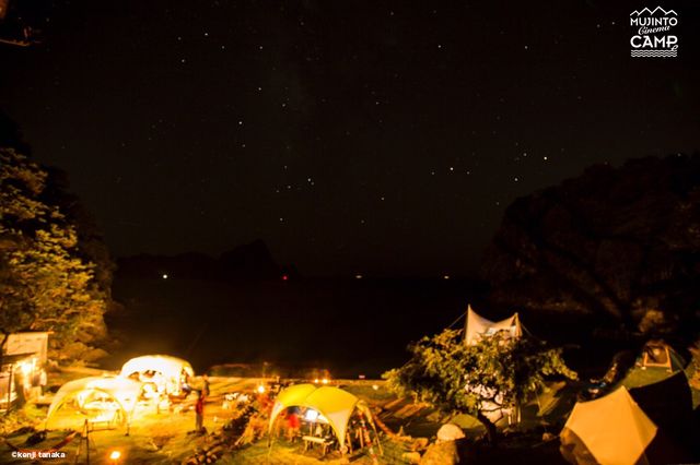 無人島で映画とキャンプ！（2枚目）