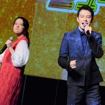 上白石萌音&ウエンツ瑛士、ノリノリで『トロールズ』メドレー熱唱!