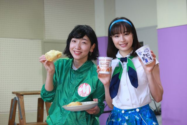 安藤サクラから広瀬すずへ！連続テレビ小説“バトンタッチ”セレモニー（4枚目）