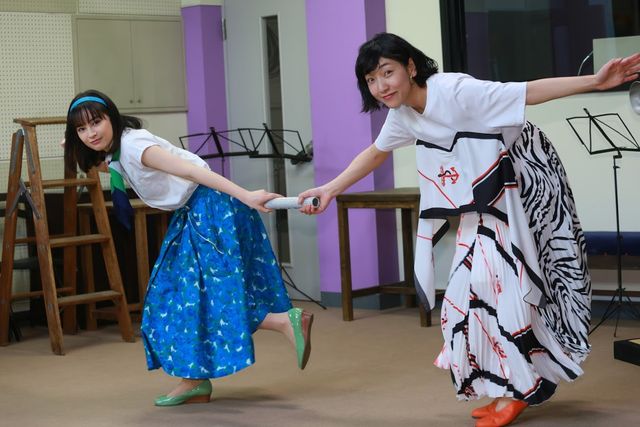 安藤サクラから広瀬すずへ！連続テレビ小説“バトンタッチ”セレモニー（10枚目）