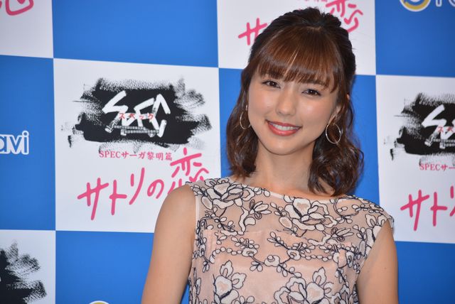 真野恵里菜、この作品で制服おさめしたい！SPECサーガ黎明篇「サトリの恋」舞台あいさつ（5枚目）