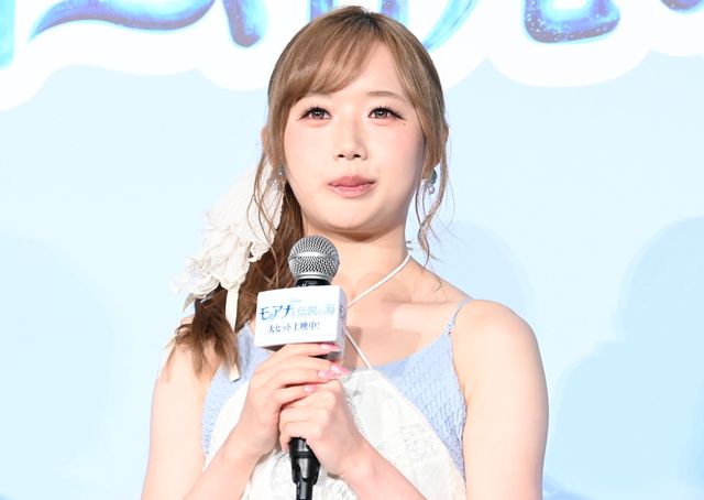 ME:I勢ぞろい！実写映画『モアナと伝説の海』大ヒット御礼イベントの様子（8枚目）