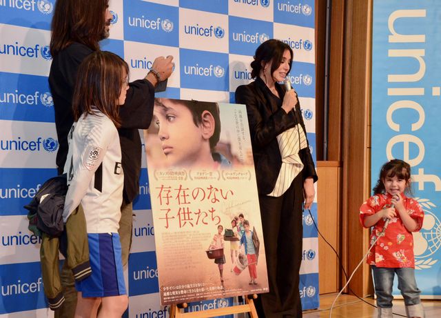 『存在のない子供たち』ナディーン・ラバキー監督、家族と共にイベント登壇（5枚目）