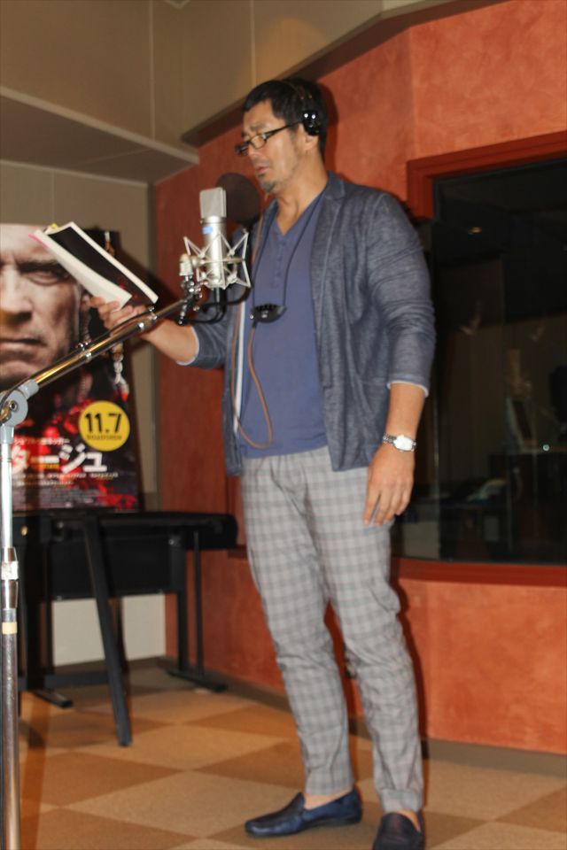 高田延彦＆小宮浩信アフレコ中！フォトギャラリー（2枚目）