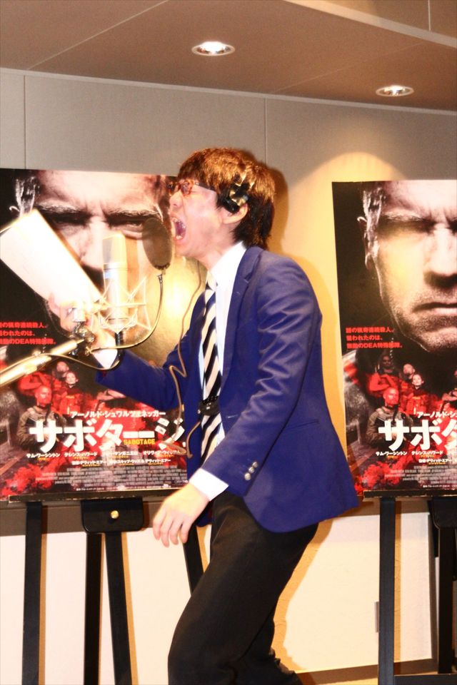 高田延彦＆小宮浩信アフレコ中！フォトギャラリー（5枚目）