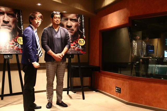 高田延彦＆小宮浩信アフレコ中！フォトギャラリー（8枚目）