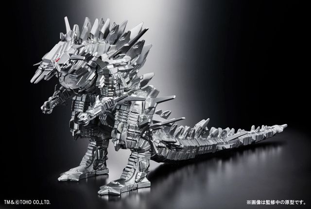 アニゴジのメカゴジラがフィギュア化！いろんな角度からのショット：フォトギャラリー