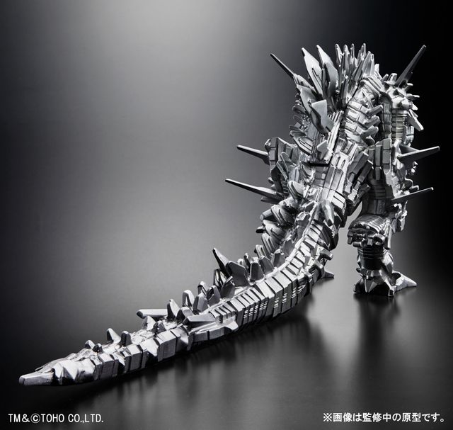 アニゴジのメカゴジラがフィギュア化！いろんな角度からのショット（2枚目）