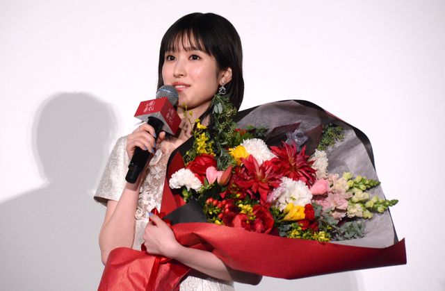 変顔を決めたSixTONESジェシー！『お嬢と番犬くん』公開記念舞台あいさつ（6枚目）