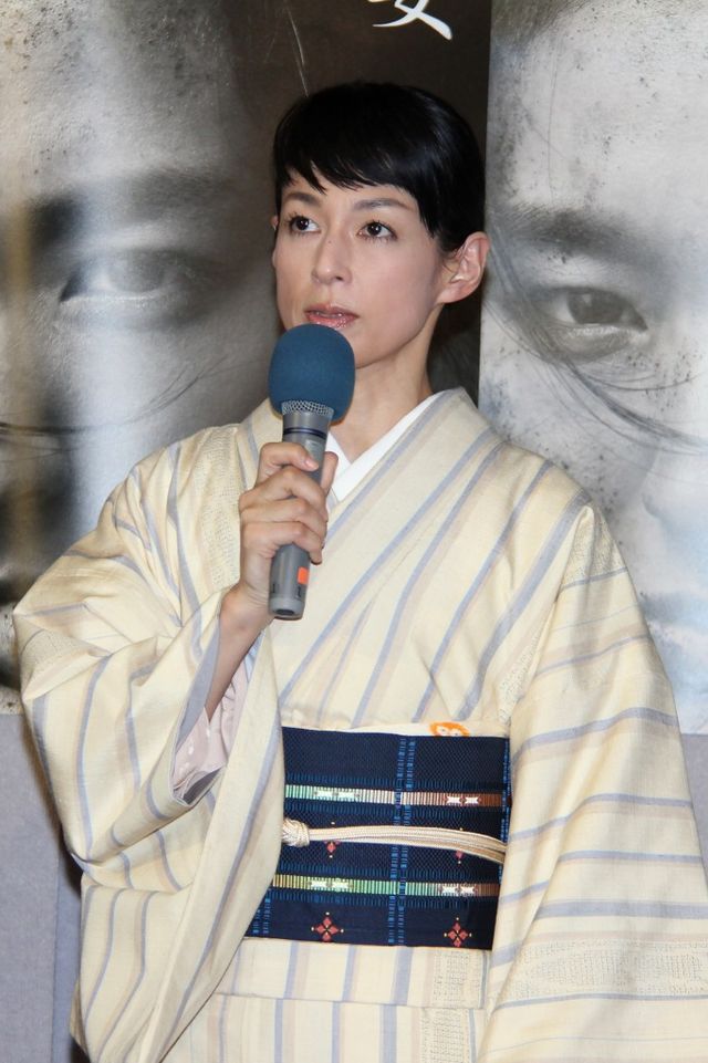 “ニュー真千子”に期待！尾野真千子ら「足尾から来た女」取材会フォトギャラリー（3枚目）