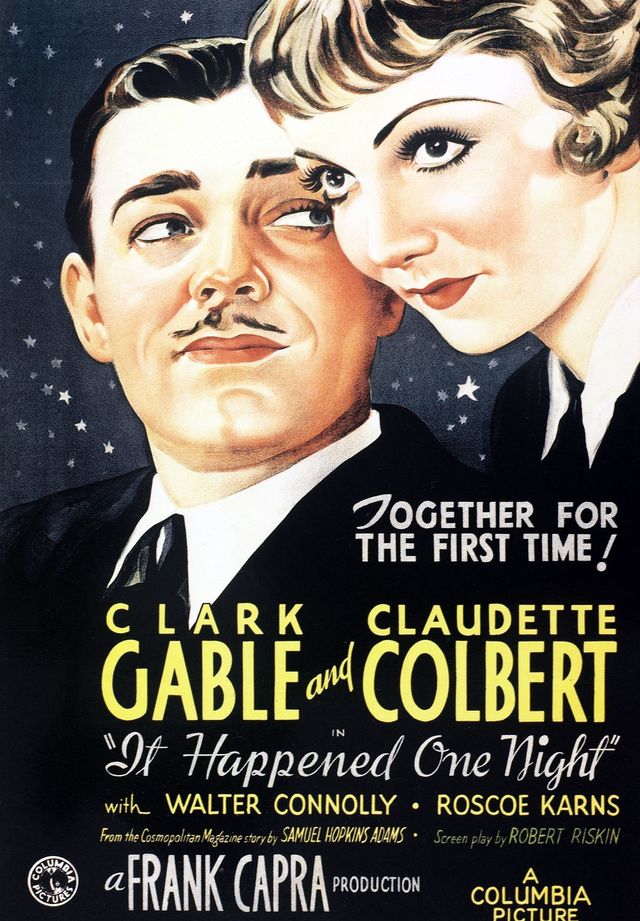 『或る夜の出来事』（1934年）当時のポスター