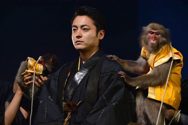 山田孝之、サルを引き連れて登場！小栗旬、柴咲コウ、向井理、キスマイ藤ヶ谷ら登壇『信長協奏曲』完成披露試写会ギャラリー：フォトギャラリー
