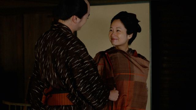 歌麿（染谷将太）がきよ（藤間爽子）と夫婦に…「べらぼう」第35回場面写真：フォトギャラリー